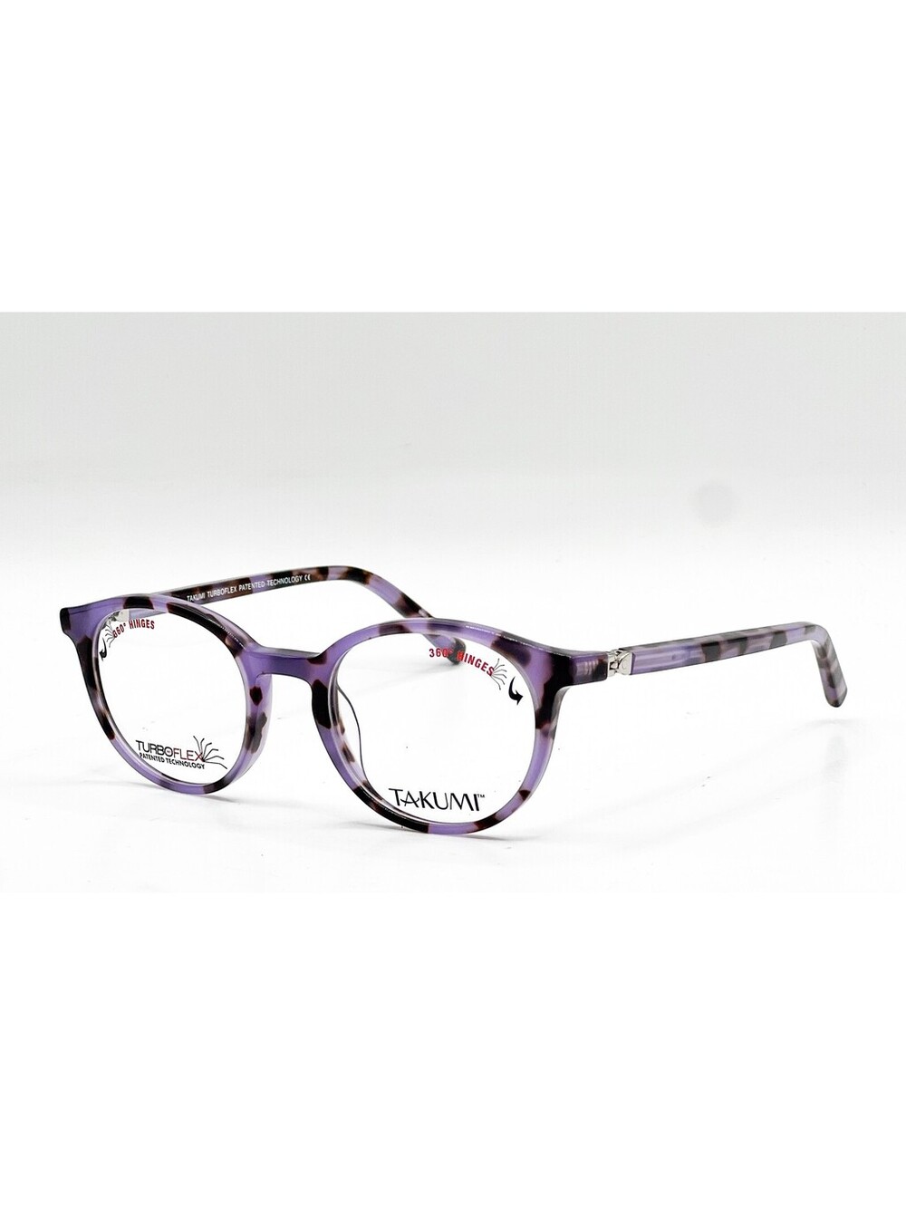 Takumi Tk1114 80 Purple Demi Authentic Eyeglasses 43-18-125